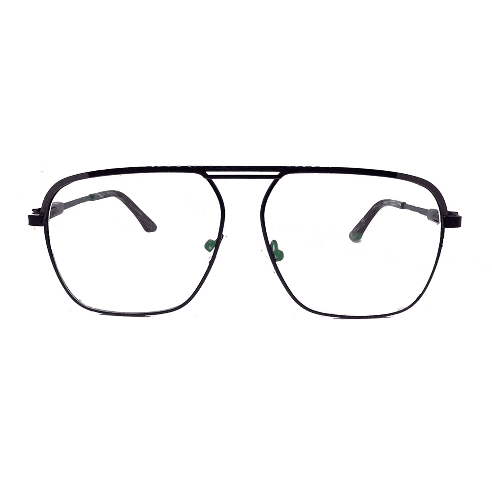 eSmart Black Silver Computer Glass (ER-CG-ML-RE-FR-L-SB-33/Large)